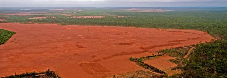 aerial bauxite-mining