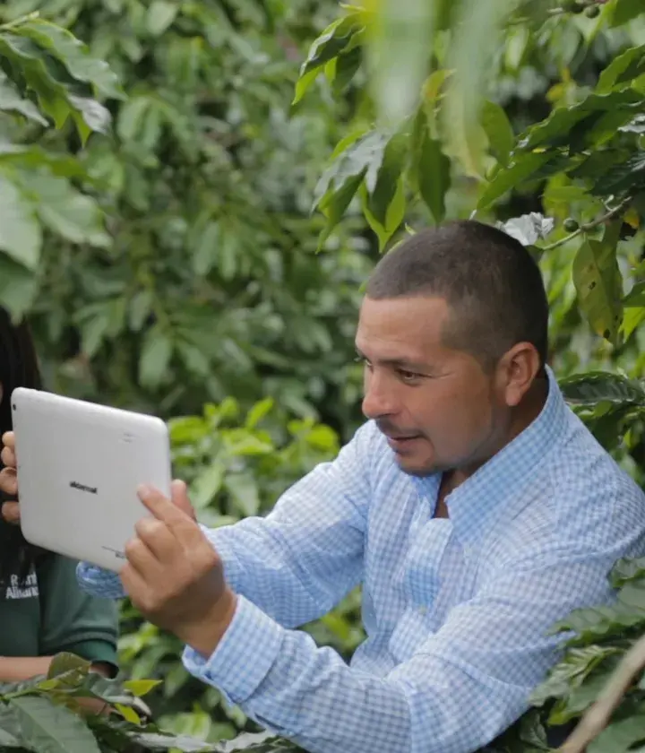 farmer training app 2 © Rainforest Alliance